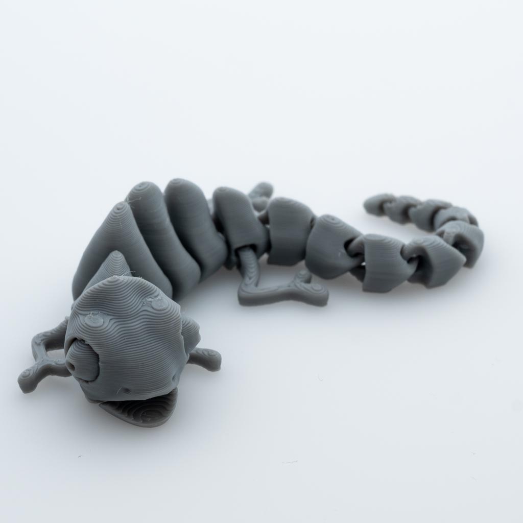 Caméléon articulé 3d