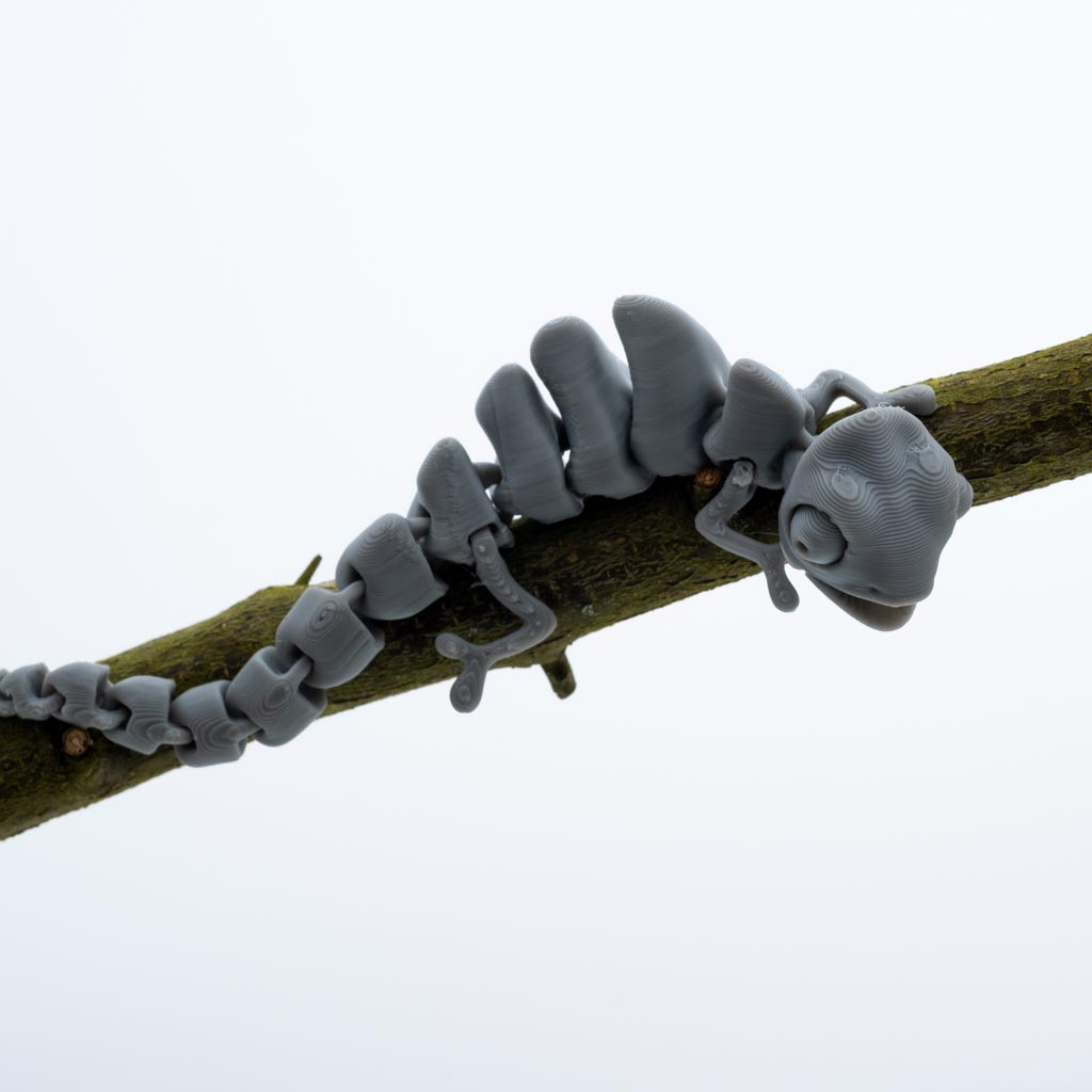 Caméléon articulé 3d