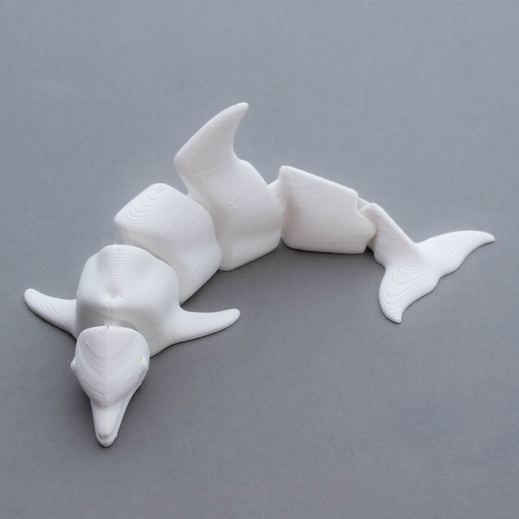 Dauphin articulé 3d