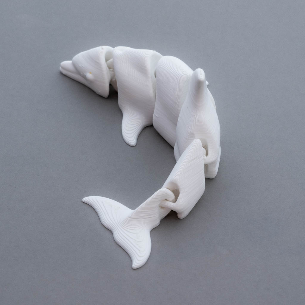 Dauphin articulé 3d