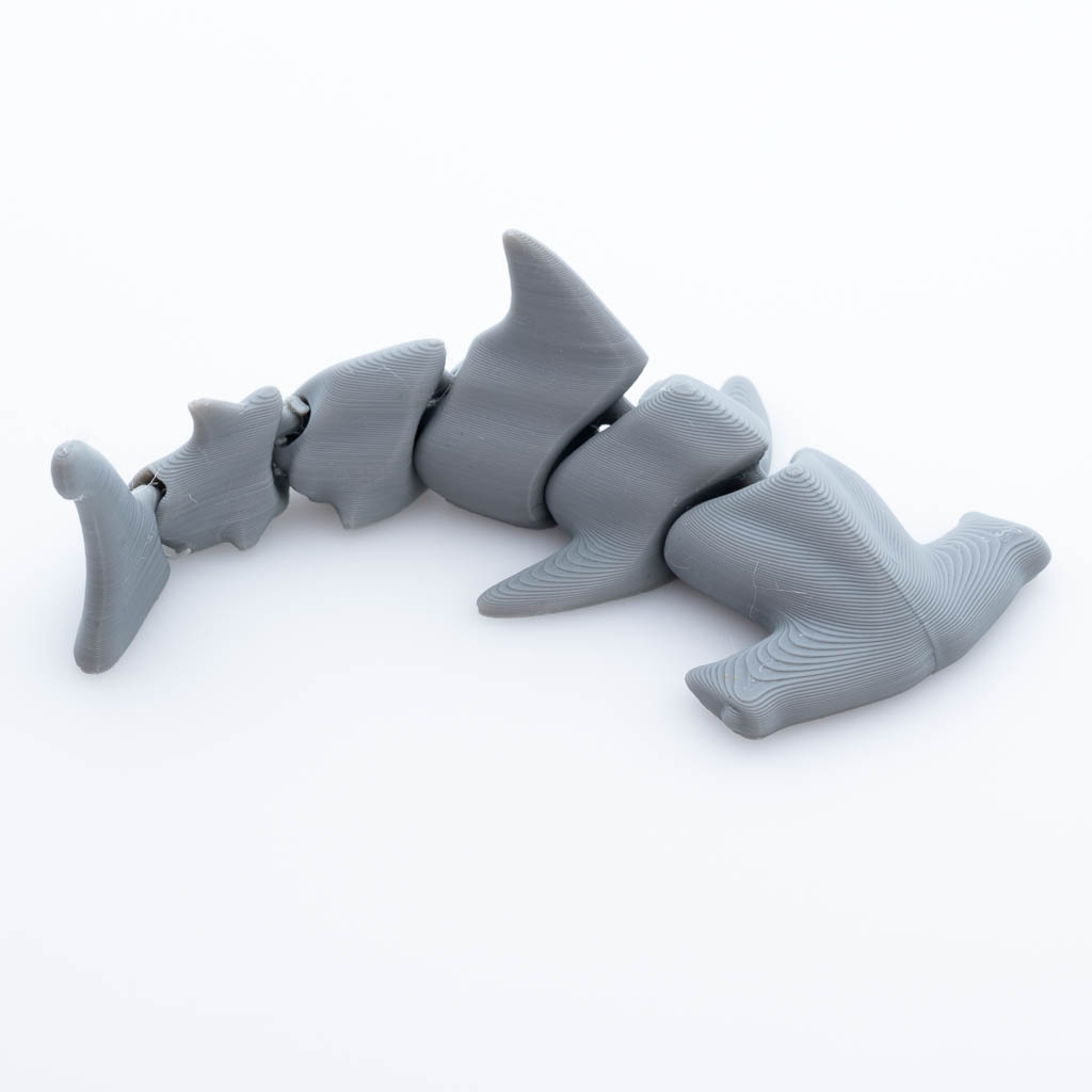 Requin-marteau articulé 3d