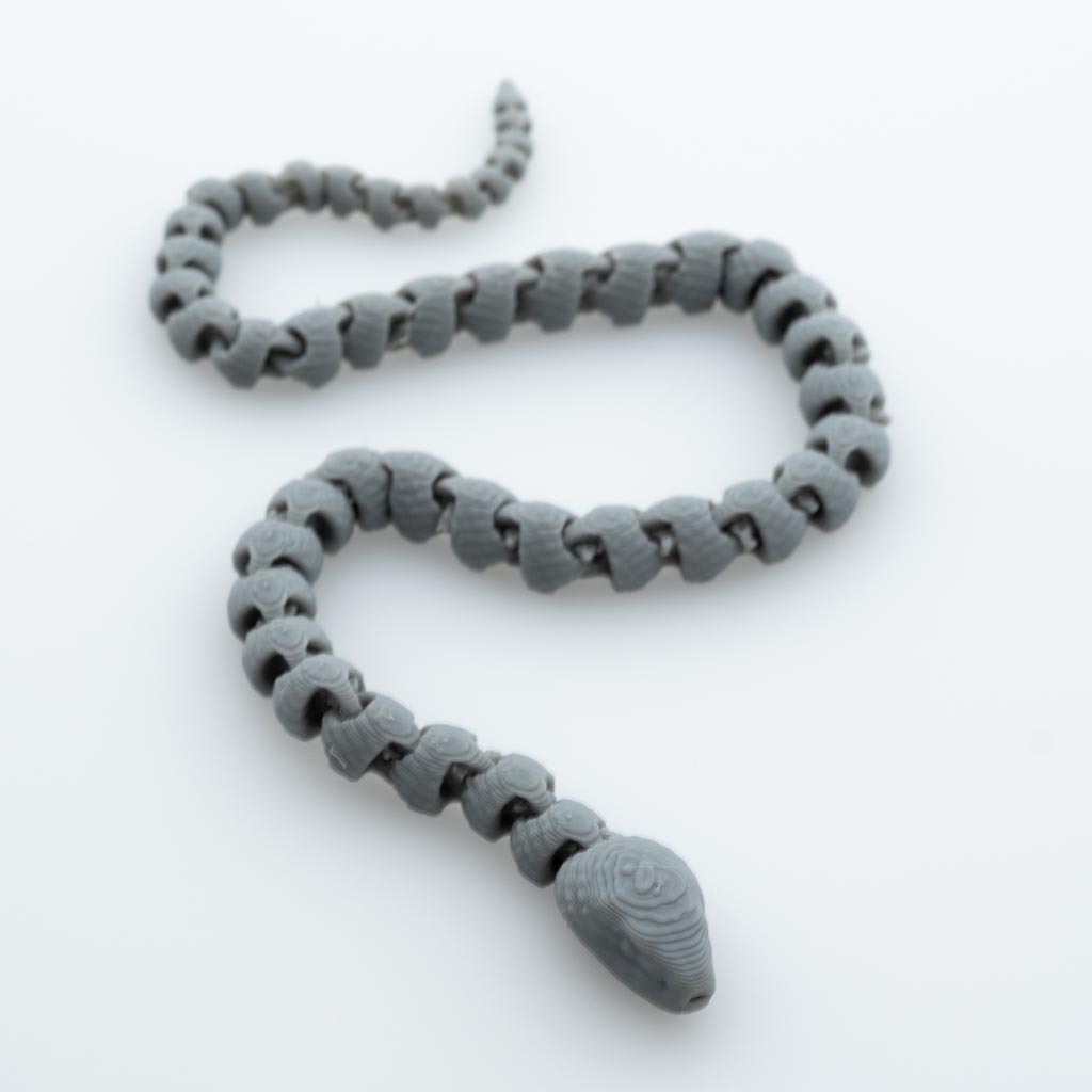 Serpent articulé 3d