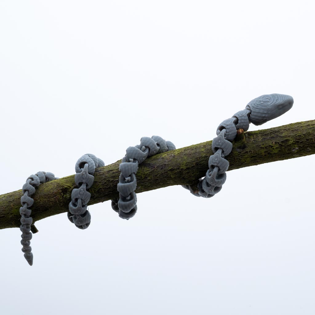 Serpent articulé 3d